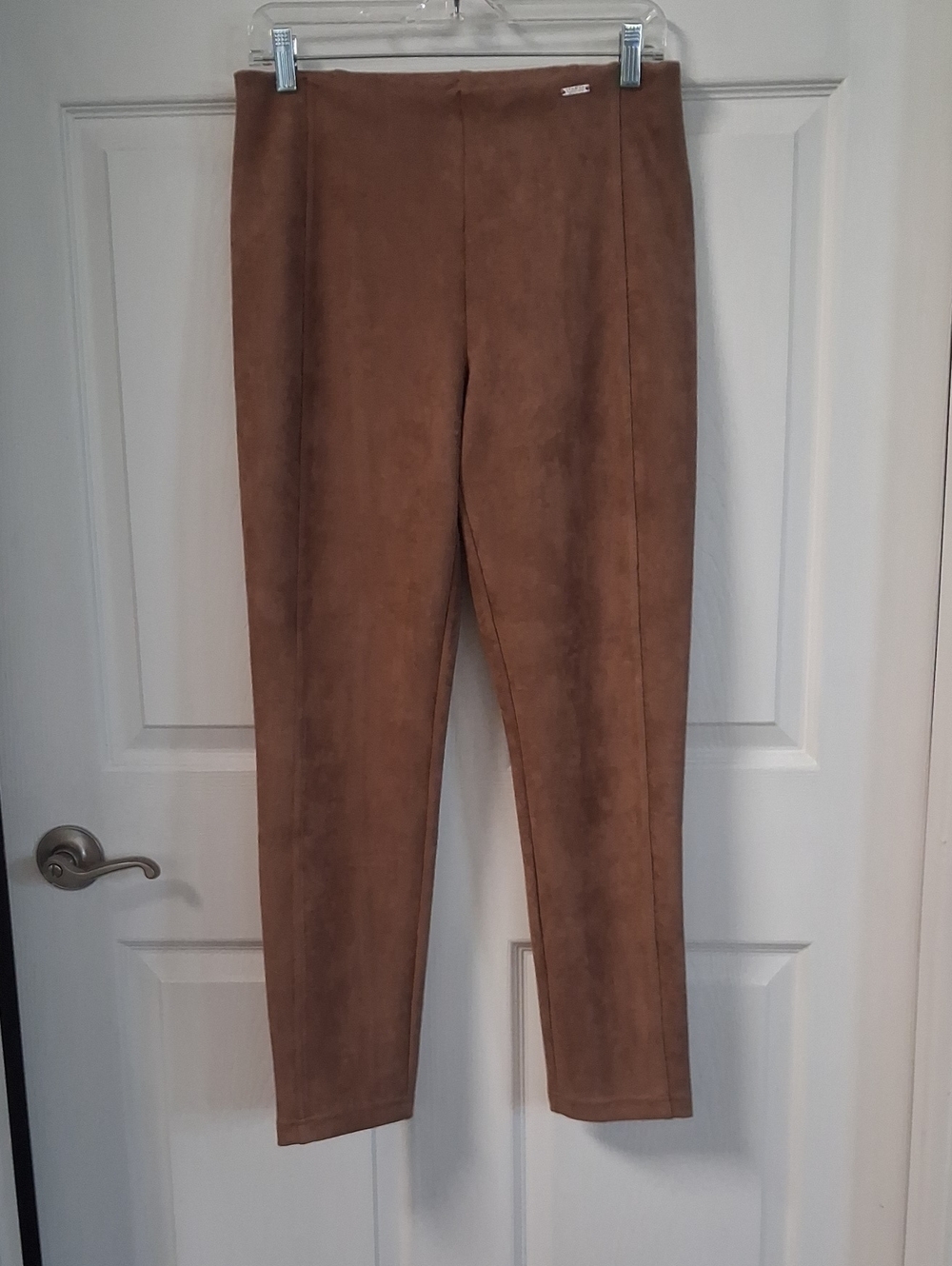 Ivanka Trump Caramel Suede Pants